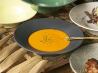 大園篤志　スープ皿　クロ【アソート作品】