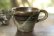 画像1: 寺村光輔　ぶどう灰釉　マスカットオブアレキサンドリア　呉須鉄絵　コーヒーカップ（薪） (1)