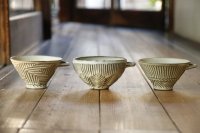 安藤大悟　スープカップ【いちご葉灰：イエロー】
