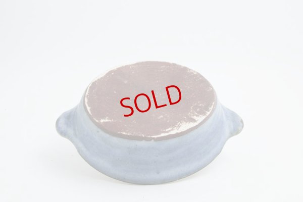 画像5: 八木橋昇「青白　楕円グラタン皿（耐熱陶器）」