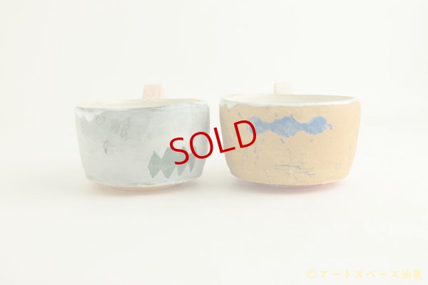 画像5: 矢尾板克則「色絵マグカップ」