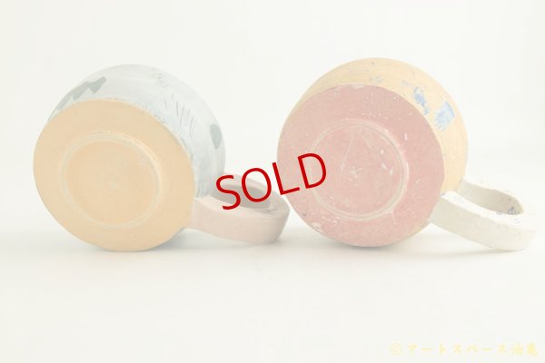 画像7: 矢尾板克則「色絵マグカップ」