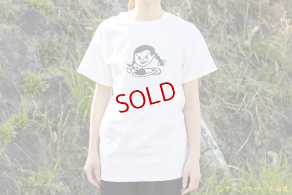 画像1: カレーちゃん家　カレー大好きガールTee（WHITE）【レターパック対応商品】