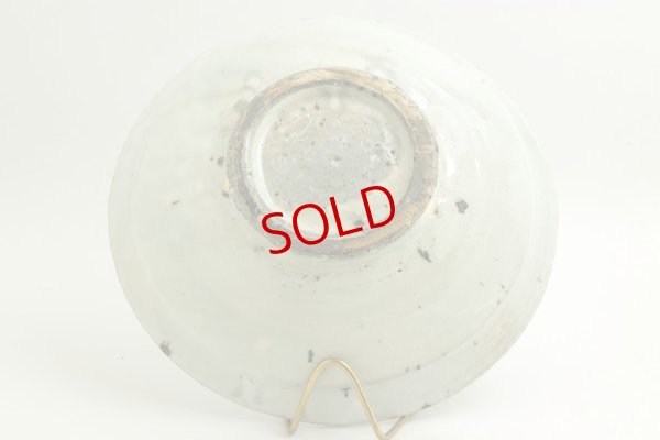 画像8: 八田亨「青粉引　7寸リム皿」