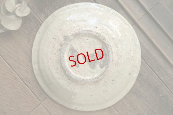 画像10: 八田亨 ブドウ灰リム皿 M