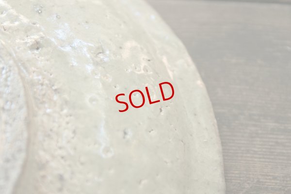 画像7: 八田亨 ブドウ灰リム皿 M