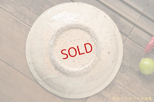 画像11: 八田亨 ブドウ灰リム皿  L 