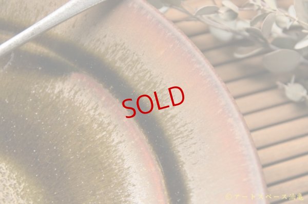 画像7: 北側雄一　窯変蕎麦釉　７寸リム皿