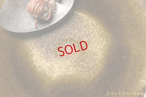 画像6: 北側雄一　窯変蕎麦釉　７寸リム皿