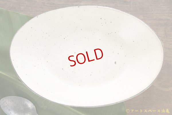 画像4: 末石昌士　カレー皿　白　【アソート作品】