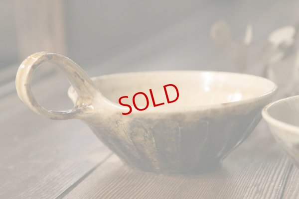 画像2: 八木橋昇　白飴掛分面取　スープ丸マグ【アソート作品】