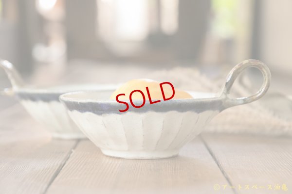 画像2: 八木橋昇　黒呉須化粧面取スープ丸マグ【アソート作品】