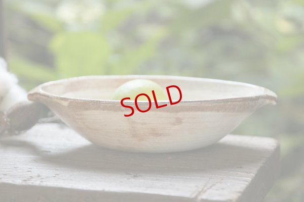 画像3: 古谷浩一　渕荒粉引　耳付楕円深鉢【アソート作品】