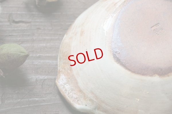 画像8: 古谷浩一　渕荒粉引　耳付楕円深鉢【アソート作品】