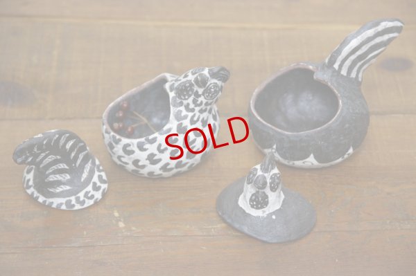 画像4: 岡美希　ニワトリ蓋物