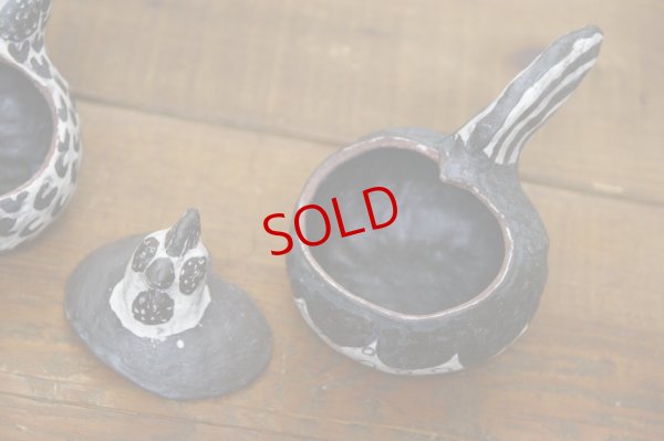 画像6: 岡美希　ニワトリ蓋物