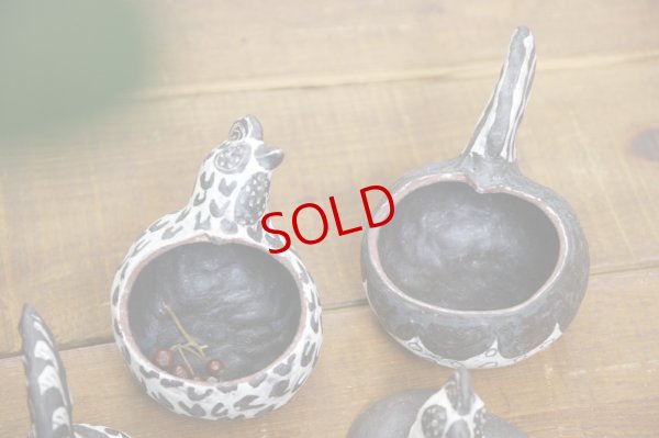 画像8: 岡美希　ニワトリ蓋物