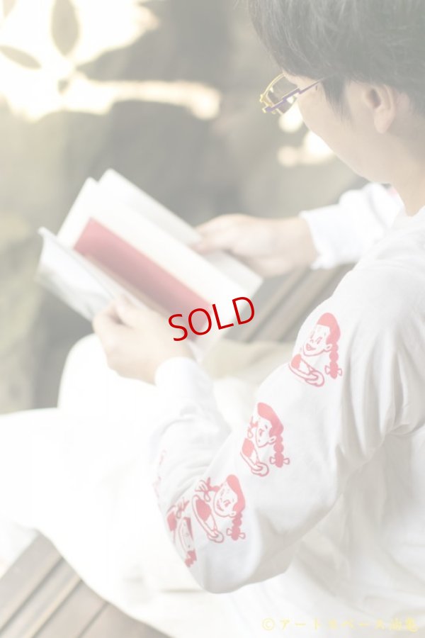 画像6: カレーちゃん家　カレー大好きガール　ロングTee（WHITE／RED）【レターパック対応商品】