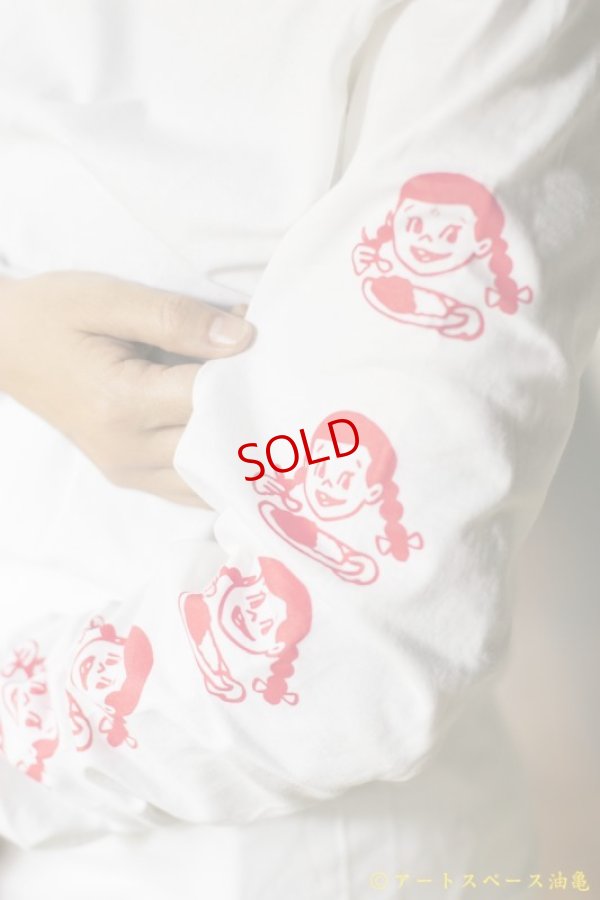 画像7: カレーちゃん家　カレー大好きガール　ロングTee（WHITE／RED）【レターパック対応商品】