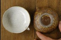 江口香澄　アフリカ彫刻　片口豆鉢皿【アソート作品】