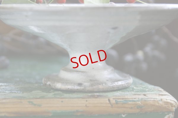 画像6: 古谷浩一　青灰　リーフコンポート皿（大）18cm