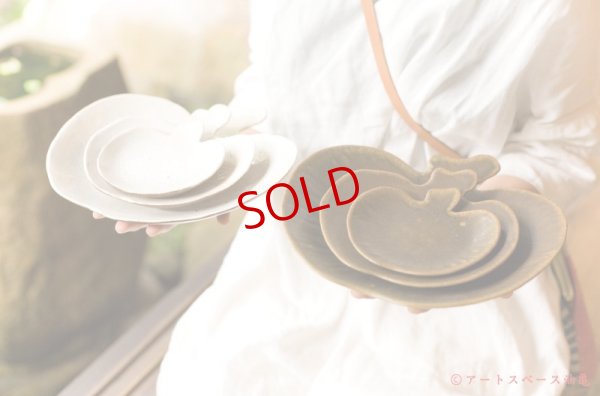 画像9: 古谷浩一　鉄散　りんご皿　大【アソート作品】