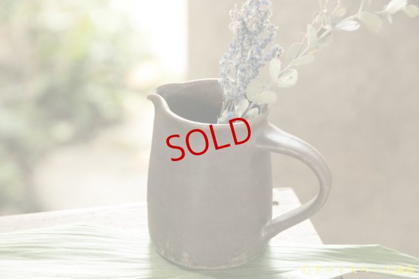 画像2: 古谷浩一　サビ釉　切立マグピッチャー