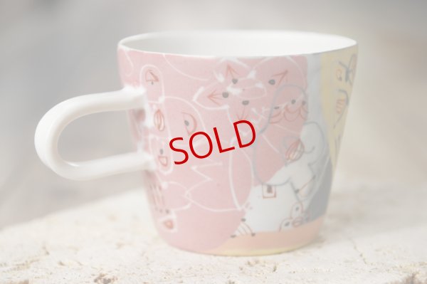 画像2: 浜坂尚子　色絵マグ　取手細い