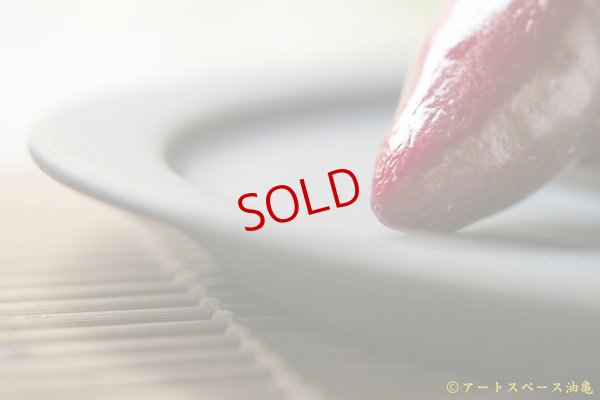 画像13: 長谷川哲也　洋皿　２４ｃｍ　青【アソート作品】