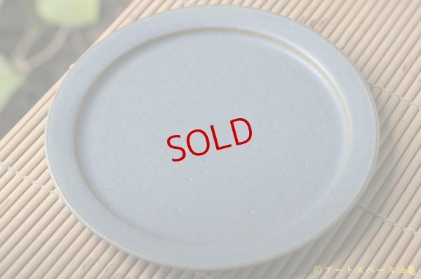 画像17: 長谷川哲也　洋皿　２４ｃｍ　青【アソート作品】