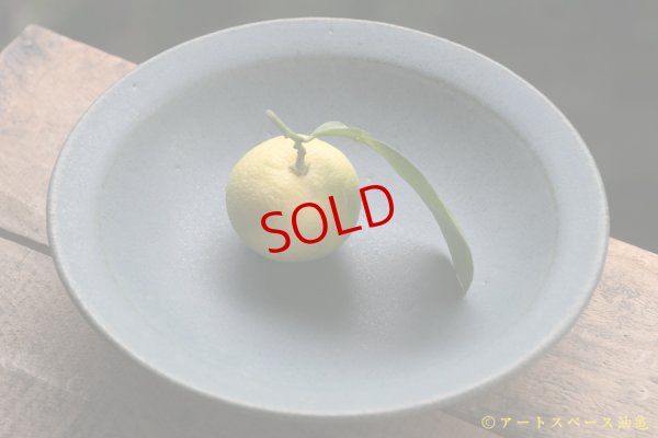 画像1: 長谷川哲也 カレー皿 青【アソート作品】