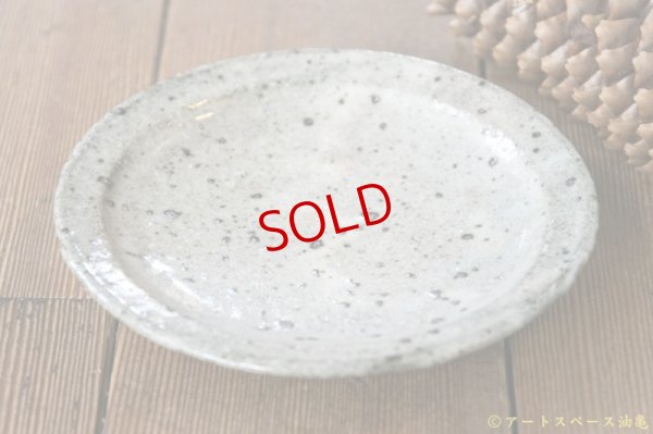 画像2: 八田亨　白掛　リム皿（SS）