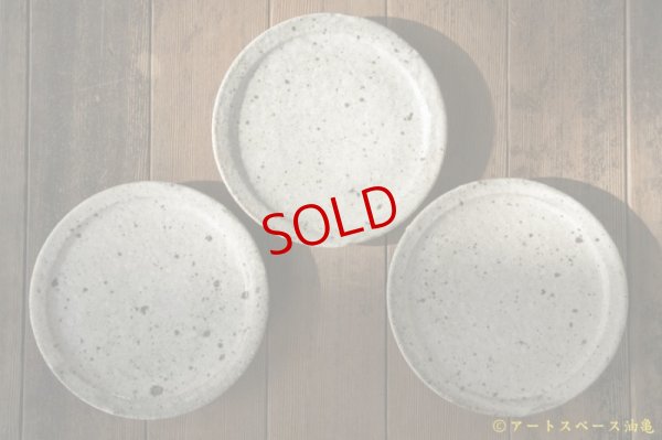 画像5: 八田亨　灰釉　リム皿（M）