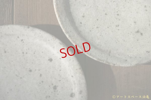 画像6: 八田亨　灰釉　リム皿（M）