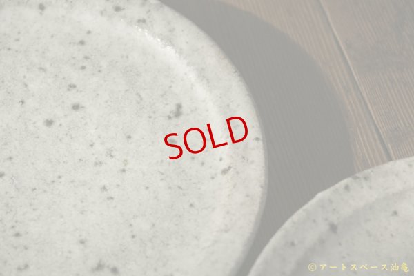 画像7: 八田亨　灰釉　リム皿（M）