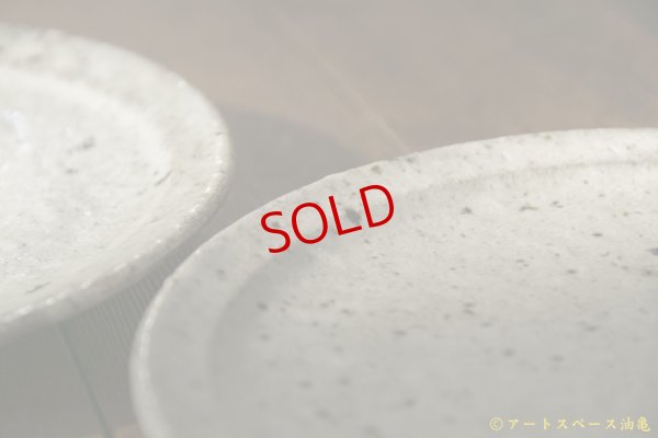 画像9: 八田亨　灰釉　リム皿（M）