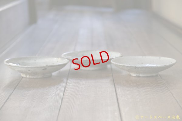 画像2: 八田亨　白掛　５寸皿