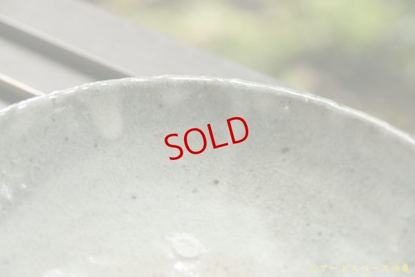 画像3: 八田亨　白掛　７寸皿