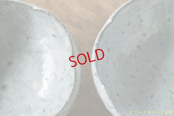 画像7: 八田亨　松井農園　マスカットオブアレキサンドリア灰　５寸輪花鉢