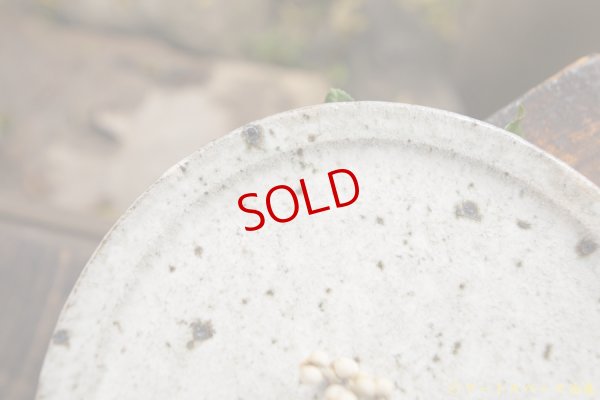 画像6: 八田亨　白掛リム皿（M）