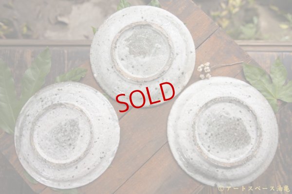 画像7: 八田亨　白掛リム皿（M）