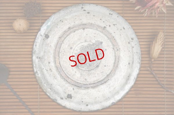 画像10: 八田亨　白掛　リム皿（Ｌ）