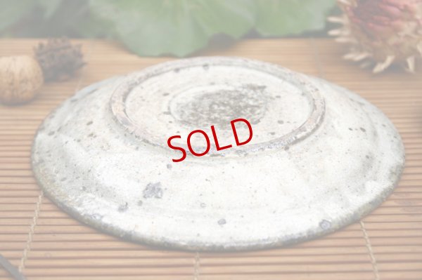 画像11: 八田亨　白掛　リム皿（Ｌ）