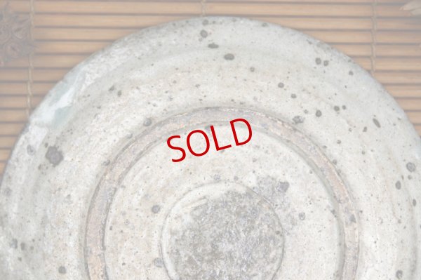 画像13: 八田亨　白掛　リム皿（Ｌ）