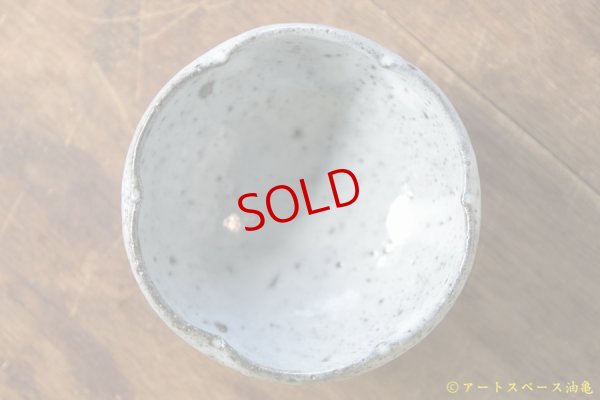 画像5: 八田亨　松井農園　マスカットオブアレキサンドリア灰　３寸輪花鉢