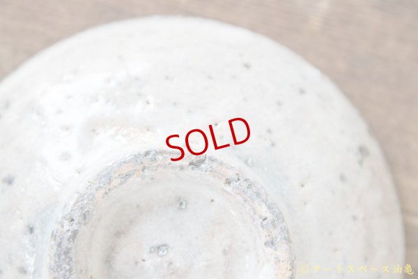 画像8: 八田亨　白掛３寸皿