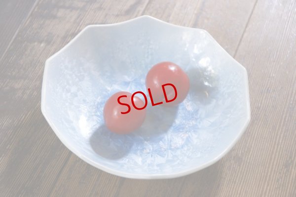 画像3: 間美恵　亜鉛華結晶　十角鉢