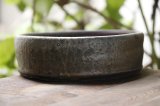 加地学　南蛮焼締　どら鉢