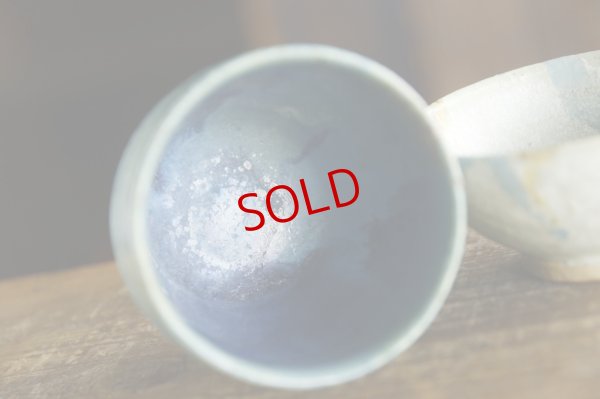 画像5: あよお　一点物カップ あお／茶杯 貝と海