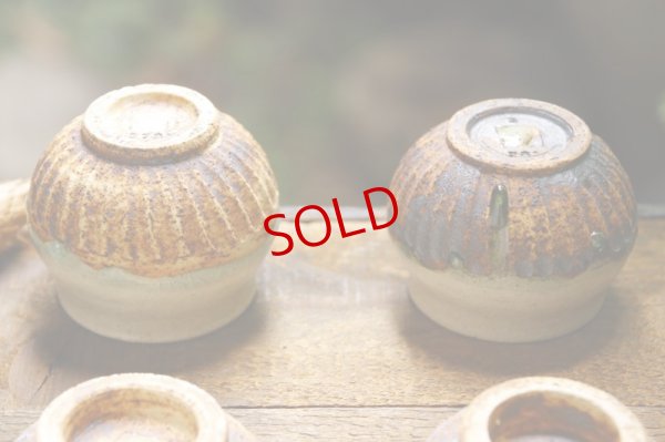 画像13: 加藤祥孝　灰釉　しのぎ小壺 